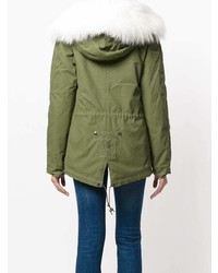 olivgrüner Parka von Mr & Mrs Italy