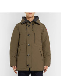 olivgrüner Parka von Canada Goose