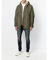 olivgrüner Parka von Represent