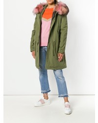 olivgrüner Parka von Mr & Mrs Italy