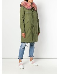 olivgrüner Parka von Mr & Mrs Italy