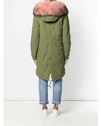 olivgrüner Parka von Mr & Mrs Italy