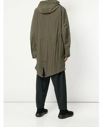 olivgrüner Parka von Kazuyuki Kumagai