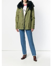 olivgrüner Parka von Mr & Mrs Italy