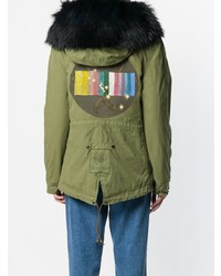 olivgrüner Parka von Mr & Mrs Italy