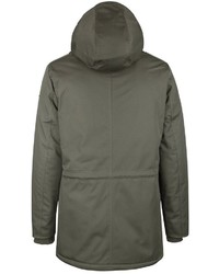 olivgrüner Parka von Dreimaster