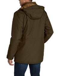 olivgrüner Parka von Eddie Bauer