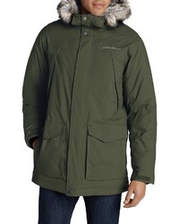 olivgrüner Parka von Eddie Bauer