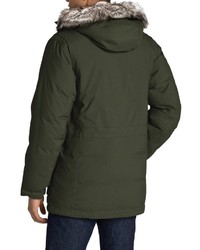 olivgrüner Parka von Eddie Bauer