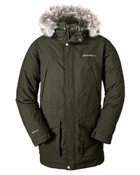 olivgrüner Parka von Eddie Bauer