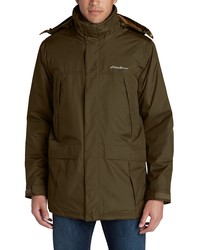 olivgrüner Parka von Eddie Bauer