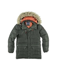 olivgrüner Parka von ENGBERS