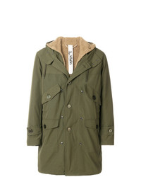 olivgrüner Parka von Equipe '70