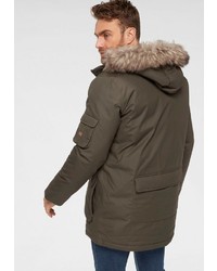 olivgrüner Parka von Esprit