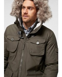 olivgrüner Parka von Esprit