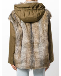 olivgrüner Parka von Stella McCartney