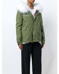 olivgrüner Parka von Mr & Mrs Italy