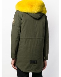 olivgrüner Parka von Moose Knuckles