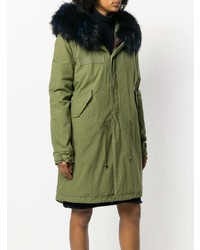 olivgrüner Parka von Mr & Mrs Italy