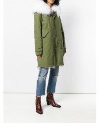 olivgrüner Parka von Mr & Mrs Italy