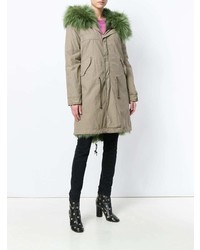 olivgrüner Parka von Mr & Mrs Italy