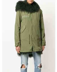 olivgrüner Parka von Mr & Mrs Italy