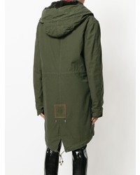 olivgrüner Parka von Mr & Mrs Italy