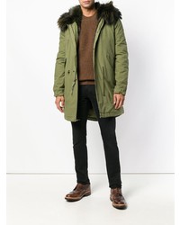 olivgrüner Parka von Mr & Mrs Italy