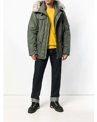 olivgrüner Parka von Parajumpers