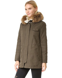 olivgrüner Parka von Doma