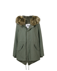 olivgrüner Parka von Furs66