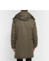 olivgrüner Parka von Moncler