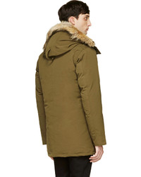 olivgrüner Parka von Canada Goose