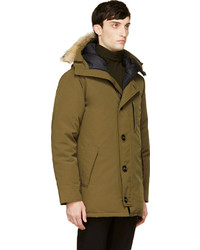 olivgrüner Parka von Canada Goose