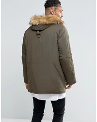 olivgrüner Parka von Hero's Heroine