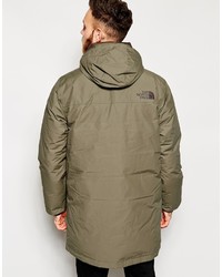 olivgrüner Parka von The North Face