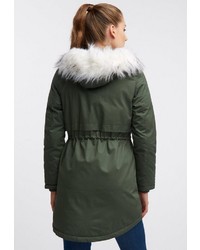 olivgrüner Parka von Homebase