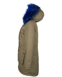 olivgrüner Parka von Homebase