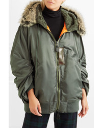 olivgrüner Parka von Junya Watanabe