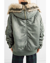 olivgrüner Parka von Junya Watanabe