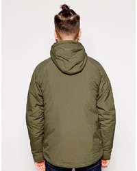 olivgrüner Parka von Boxfresh