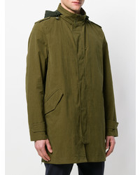 olivgrüner Parka von Herno