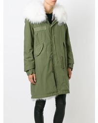 olivgrüner Parka von Mr & Mrs Italy