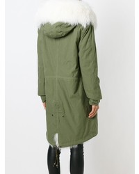 olivgrüner Parka von Mr & Mrs Italy