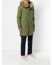 olivgrüner Parka von Mr & Mrs Italy