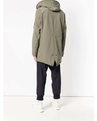 olivgrüner Parka von CP Company