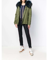 olivgrüner Parka von Mr & Mrs Italy