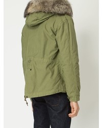 olivgrüner Parka von Mr & Mrs Italy