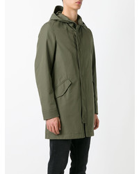 olivgrüner Parka von Herno