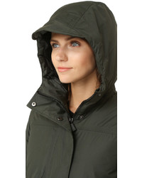 olivgrüner Parka